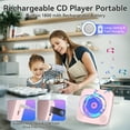 thumbnail image 4 of Gueray CD Player for Home, Bluetooth Desktop CD Player with Speakers, 4 of 10