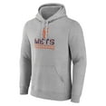 thumbnail image 2 of Men's Gray New York Mets Evanston Stencil Pullover Hoodie, 2 of 3