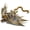 Gold Silver, variant on Articulated 3D Printed Dragon with Wings - Poseable Decor, Flexible & Random Eye Colors Office Desk for Collectors & Fantasy Fans