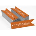 thumbnail image 3 of Inkdotpot Pack Of 100 Real Silver Foil Paper Tags Invitation Party Favor Hang Tags, 3 of 6