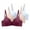Wine, variant on Ohufall Women's Pack of 3 Push Up Bra Seamless Bralettes Everyday Bras Comfort Sleep Bra Full Coverage Bras, 38B/C-48B/C