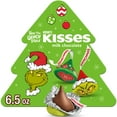 thumbnail image 2 of (2 pack) Hershey's Kisses Grinch Milk Chocolate Christmas Candy, Gift Box 6.5 oz, 2 of 10