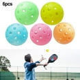 thumbnail image 4 of Mosiee Set Of 6 Glow In The Dark Pickleballs For Enhanced Night Play Experience, 4 of 9