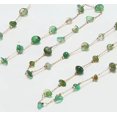 thumbnail image 4 of Collar JURYLOO Gargantilla de Cuentas con Aventurina Verde 36 cm, 4 of 7