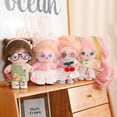 thumbnail image 3 of Muñeca de peluche de algodón Kawaii de 20 cm, figura de superestrella rellena, muñeca de algodón con cuerpo gordo, peluca, accesorios, se puede cambiar de ropa, regalo, 3 of 6