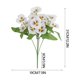 thumbnail image 3 of Flores artificiales de pensamiento de seda para decoración floral, ideales para bodas, hoteles, centros de mesa y el hogar., 3 of 5
