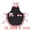 Black/Red, variant on Unique Bargains Maid-style Durable Polyester Aprons with Pockets 25.4x28in Black