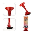thumbnail image 5 of FARBIN Loud Air Horn Handheld Pump Air Horn Noisemakers for Kids Birthday Party, Football Match Sporting Events, Festival Celebrations, Fog Warning Horn Trump, 2pcs (Mini handheld horn 2pcs), 5 of 6