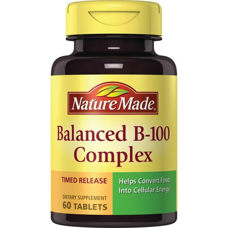 Nature Made Balanced B-100 Timed Release Tablets