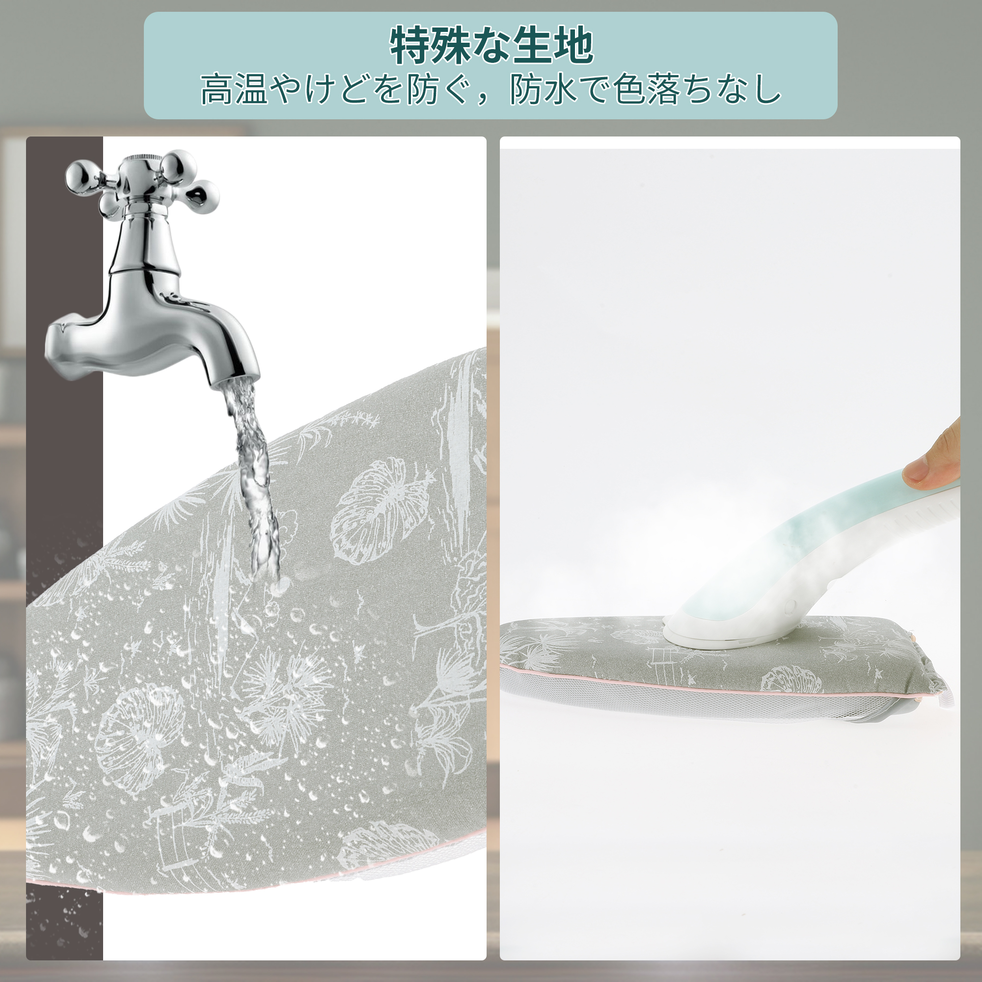 Unique Bargains Garment Steamer Ironing Anti Steam Heat Resistant Gloves Gray