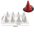 thumbnail image 3 of Dessert Food Grade Non- Heat-Resistant Christmas Tree Themed Mousse Chocolate Baking, 3 of 5