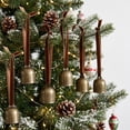 thumbnail image 4 of Kojanyu Christmas Bells, 6 Pack Decorative Metal Bells with Jingle Sounds for Xmas Tree Wreath Garland Ornament Holiday Home Wall Hanging., 4 of 6