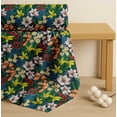 thumbnail image 4 of Soimoi Green Cotton Cambric Fabric Leaves, & Lily Floral Fabric Prints By Yard 42 Inch Wide, 4 of 7