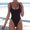 Noir, variante sur EGNMCR Maillots de Bain pour Femmes Maillot de Bain pour Femme Bikini Rehausseur Rembourré Bain Dos Nu Tenue de Plage