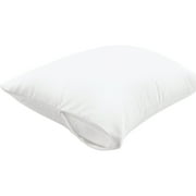 Mainstays Cotton Touch Pillow Cover Protector , S/Q – Zippered, Soft, (2 Count)