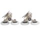 thumbnail image 1 of Oor Wheel, Window Pulley Silent Easy To Install Long-Lasting for Shower Sliding Doors for Window ANGGREK BH3114, 1 of 8
