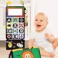 thumbnail image 3 of Children's Training Car Hanging Toy: Funhouse Fabric Book Early Education Hanging Ornament (Foldable), 3 of 6