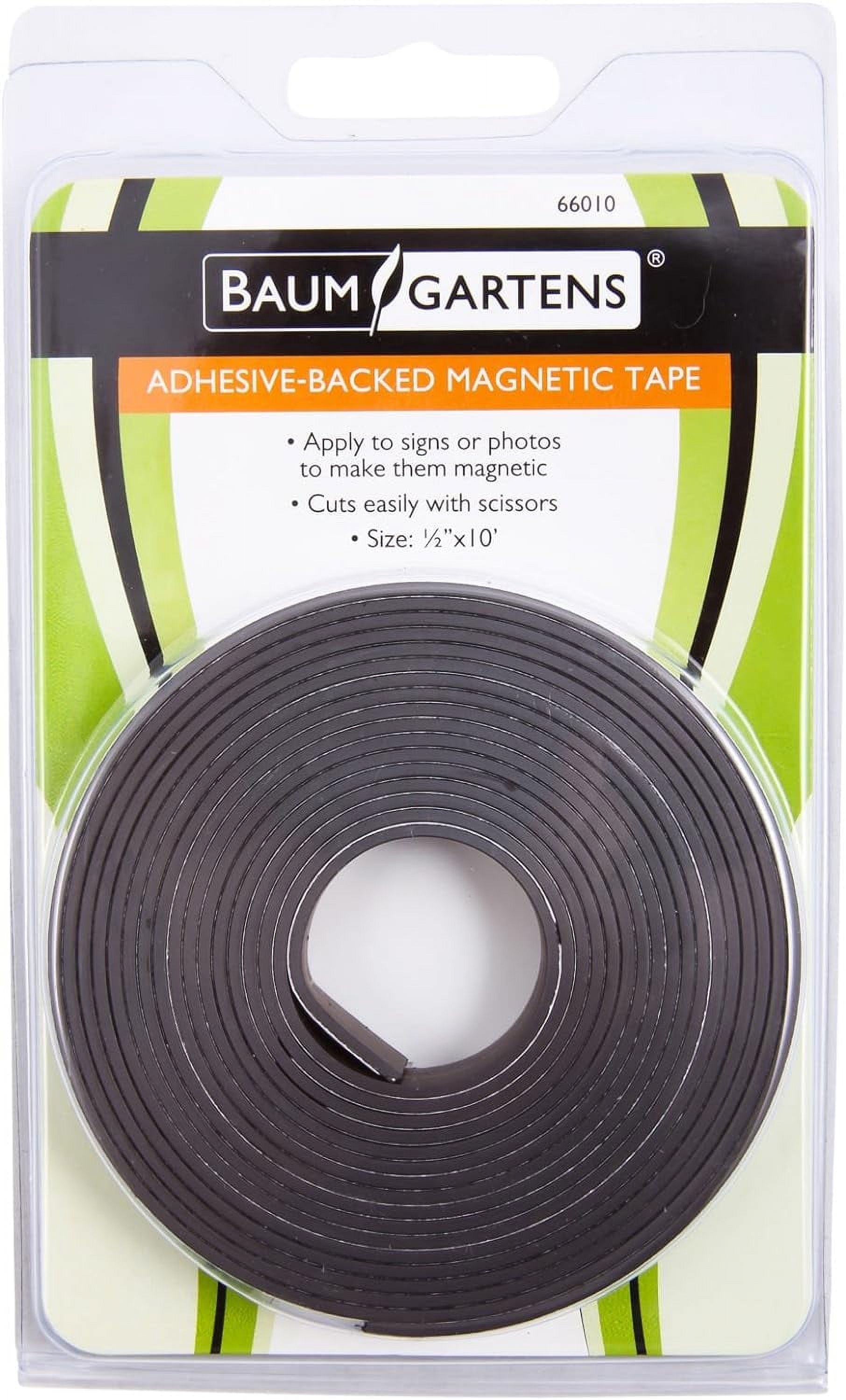 Magnetic Tape 10' x 1/2" White (66010)
