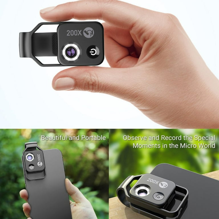  Phone Mini Pocket Microscope, Compact Phone Microscope