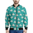 thumbnail image 4 of Adorable chaqueta con cremallera con estampado de cachorro de beagle para hombres y niños, linda sudadera con estampado 3D de animales, chaqueta de calle, abrigo tipo bombardero de manga larga, 4 of 5