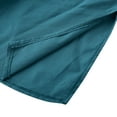 thumbnail image 4 of Wowcloth Women's Solid Color V - neck 3/4 Sleeve Linen - like Loose Top with Decorative Buttons, 4 of 8