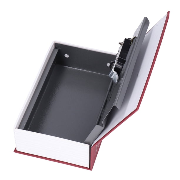 Cajas De Almacenamiento Decorativas Con Forma De Libro, Caja Fuerte De Acero Clásica