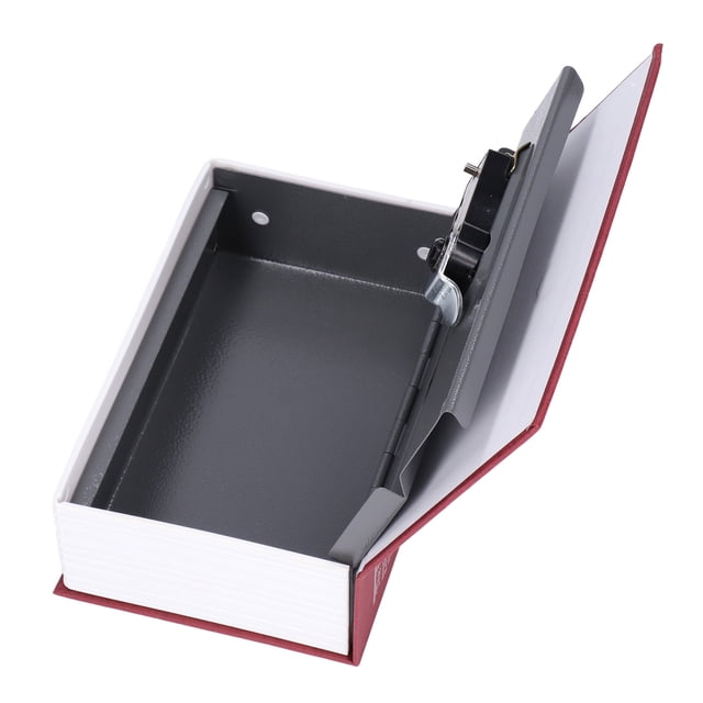 Cerradour Con Contraseña En Forma de Libro, Cubierta de Libro Elegante y Segura Para Accesorios de Seguridad para El Hogar