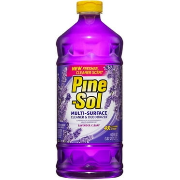 Pine-Sol Multi-Surface Cleaner, Lavender 60 oz (Pack of 4)