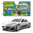 thumbnail image 1 of El Garaje de Gecko Parasol para Parabrisas Delantero Protector Plegable, Visera Solar para Auto Bloquea Rayos UV Mantiene tu Vehículo Fresco 130cm*70cm, 1 of 6