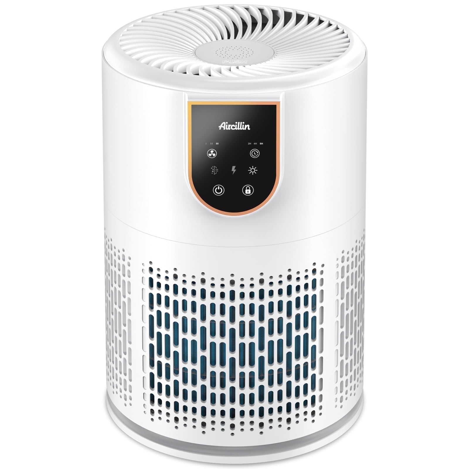 Slevoo Air Purifier with HEPA Filter for Home 450 sqft Remove 99.97 Dust  Smoke Pets Pollen - Walmart.com