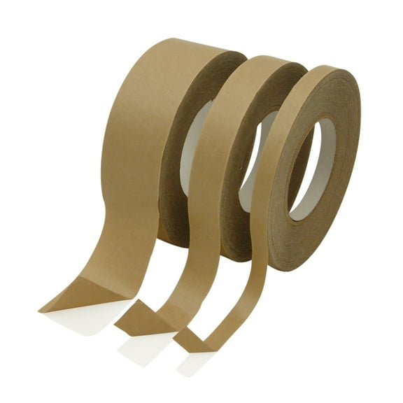 JVCC TR-5A Adhesive Transfer Tape: 1-1/2 in x 60 yds. (Clear Adhesive on Brown Liner)