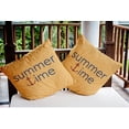 thumbnail image 4 of 18" x 18" Simply Daisy Summer Time Anchored Indoor/Outdoor Pillow, Nautical Navy Qty 1, 4 of 6