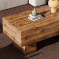 thumbnail image 4 of Ergonomic Wood Texture Coffee Table For Modern Living Rooms Rectangular In Finish Areas, 4 of 5