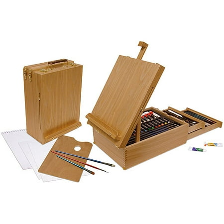 Easel Artist Set, All Media, 104 Pieces