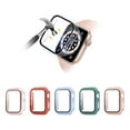 thumbnail image 1 of Protector De Pantalla Compatible Con Apple Watch Series 4/5/6/Se Protección Completa Pc Shell + Película Templada Cubierta Protectora Integrada Accesorios Smartwatch Inevent VI011967-02, 1 of 6