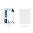 thumbnail image 4 of Koyal Wholesale Kids Fill in the Blank Thank You Cards 20 Cards Including Envelopes Monster Trucks, For Party Guests, 4 of 5