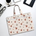 thumbnail image 6 of Kdxio Cute Squirrel File Tote Document Bag Business Briefcase Bag Document Organizer Tote Briefcase for Letter A4 Files Business Teacher Office Bag, 6 of 8