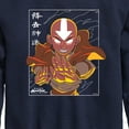 thumbnail image 3 of Avatar - The Last Airbender - Avatar State Aang - Youth Crewneck Fleece Sweatshirt, 3 of 5