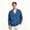 Blue, variant on Men's V Neck Button Knit Cardigan, Long Sleeve Loose Fit Casual Sweater Outwear Tops, Men's Size S-3XL