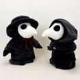 thumbnail image 3 of Plague Doctor Siren Halloween Plush Toy, 3 of 7