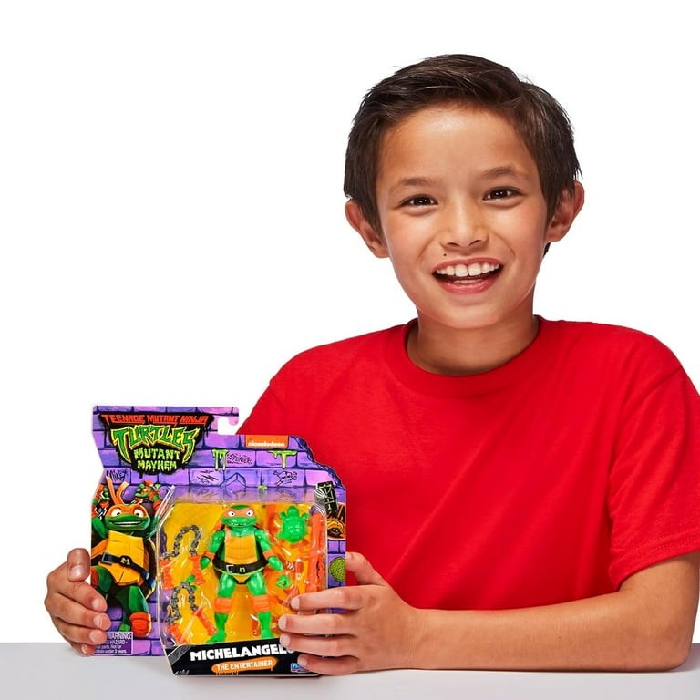 Teenage Mutant Ninja Turtles: Mutant Mayhem 4.25” Michelangelo