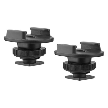 Image of Andoer 2PCS Sports Cold Shoe Mount Adapter with 14 Inch Screw Hole Replacement for Hero 10 9 8 7