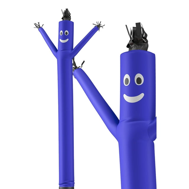 Lookourway Air Dancers Inflatable Tube Man Attachment - 20 Feet Tall Wacky Waving Inflatable Dancing Tube Guy For Business Promotion (Blower Not Included) - Blue
