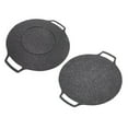 thumbnail image 4 of LOVEVER Korean Bbq Grill  Grill Pan  Korean BBQ Plate Barbecue Grill Non Stick Circular Frying Pan for Home Outdoor Stove Gas model 36cm, 4 of 9