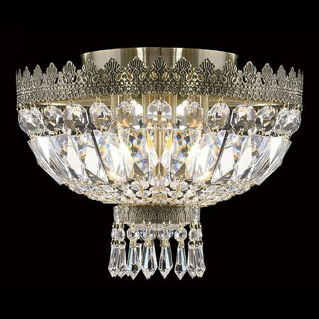 Worldwide Lighting W33085b12 Metropolitan 3 Light 20 Flush Mount Worldwide Lighting W33085b12 Metropolitan 3 Light 20 Flush Mount Ceiling Fixture In Antique Bronze