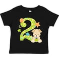 thumbnail image 3 of Inktastic Second Birthday with Cute Puppy and Stars Boys or Girls Toddler T-Shirt, 3 of 5