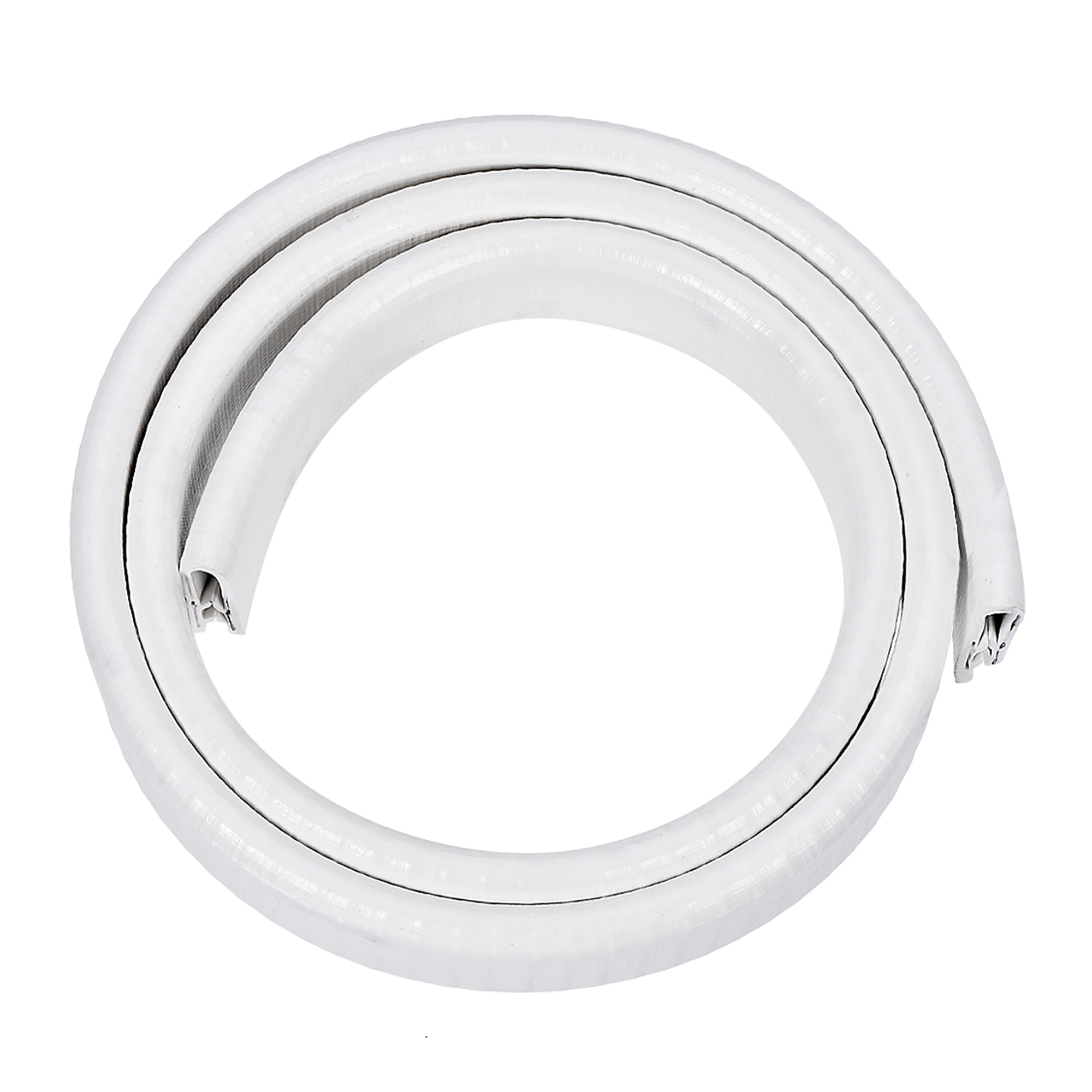 Edge Trim U Seal Extrusion White U Channel Edge Protector PVC Plastic w Iron Sheet Fits 1/64''5