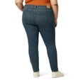 thumbnail image 6 of Levi Strauss Signature Women's and Women's Plus High Rise Skinny Jeans, Size 2-28, 6 of 7