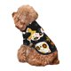 thumbnail image 5 of Fotbe Cat Skulls and Flowers Sudadera con Estampado para Perros Pequeños – Suéter con Capucha para Mascotas, Tela Suave de Forro Polar con Bolsillo-Large, 5 of 7