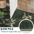 thumbnail image 5 of HOMERRY Area Rug 5' x 7' Rugs for Living Room Modern Washable Indoor Leaf Print Carpet, Green, 5 of 5